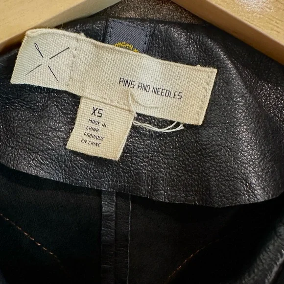 Pins & Needles Multicolor Leather Jacket - Picture 4 of 13